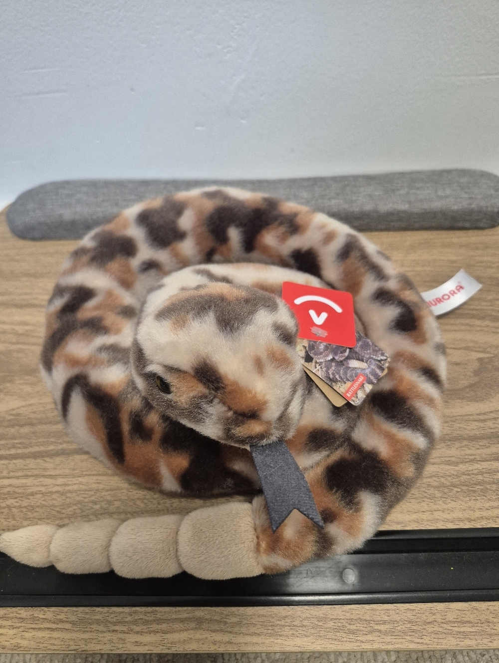 Aurora World Ruse Rattlesnake plush stuffed animal New With Tags